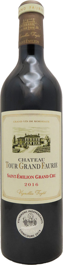 Chateau Tour Grand Faurie 2016 750ml