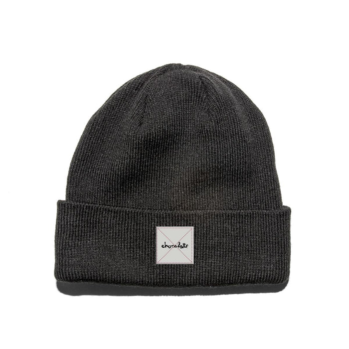 Chocolate Reflective Black Work Beanie
