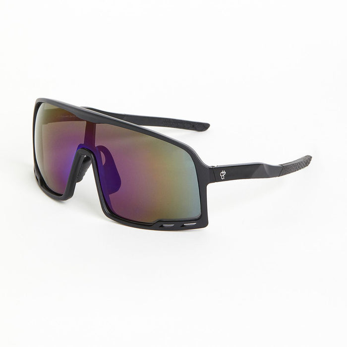 CHPO Henrik Black/Purple Mirror Sunglasses
