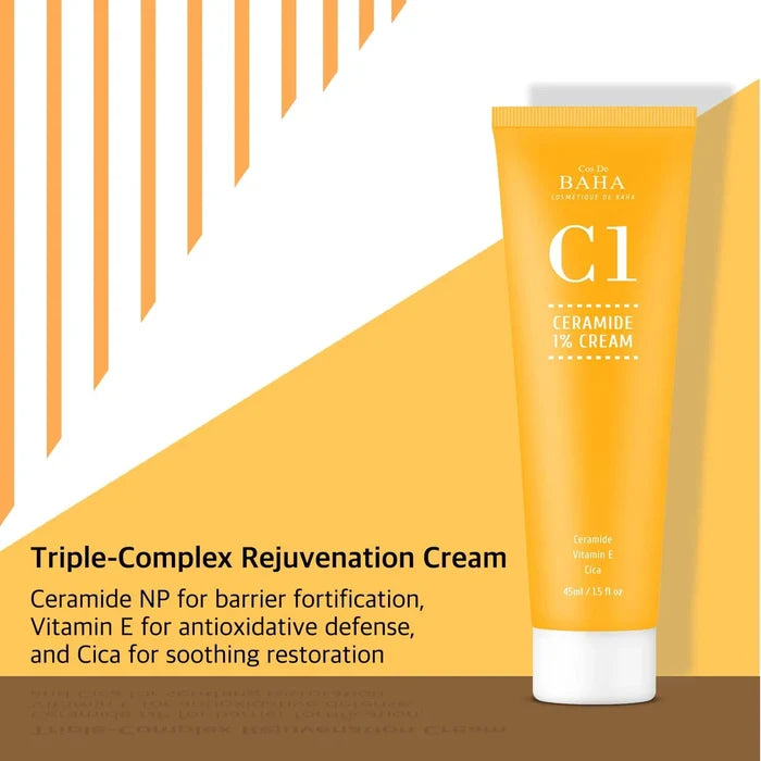 COS DE BAHA - C1 Ceramide 1% Cream