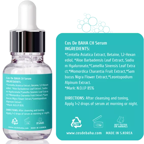 COS DE BAHA - CH Centella HA Serum