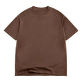 Cotton Collective Oversized Box 7.5 Oz. Chocolate S/s Shirt