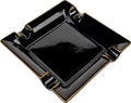 Craftsman's Bench Neptune Black/Gold Ashtray