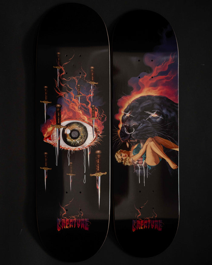 Creature Torres Eyes Pro Stumps 9.00" x 32.15" Skateboard Deck