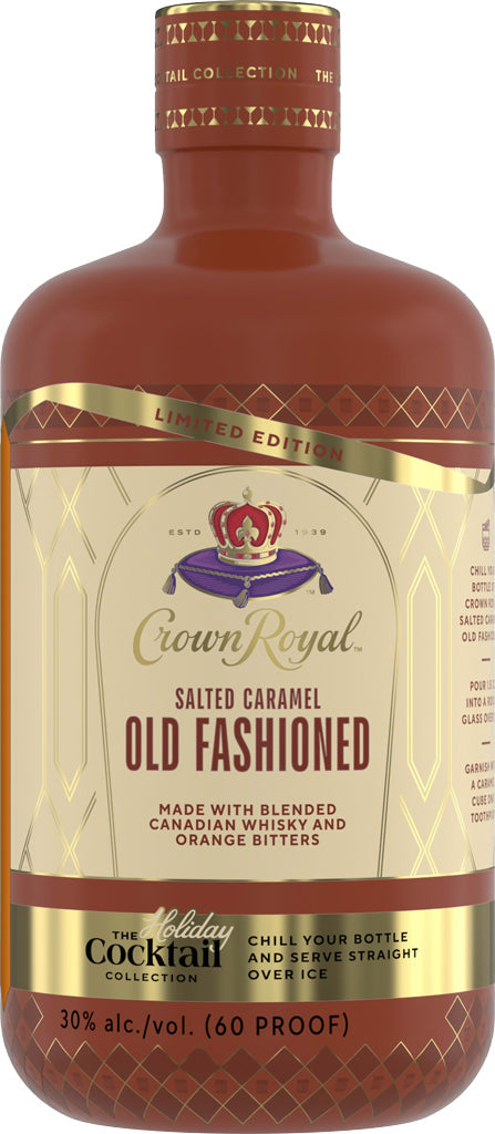 Crown Royal Salted Caramel Old Fashioned Cocktail 375ml