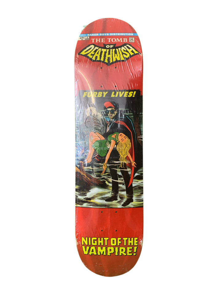 Deathwish Tomb of Deathwish Furby Lives 8" Classic Skateboard Deck
