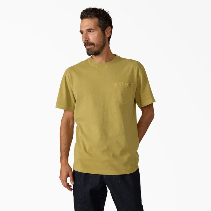 Dickies Worn In Fennel Seed Heavyweight Pocket T-Shirt