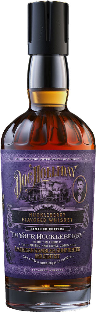 Doc Holliday 'I'm Your Huckleberry' Limited Edition Flavored Whiskey 750ml