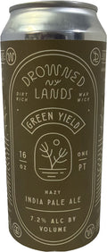 Drowned Lands Green Yield Hazy IPA 16oz Can