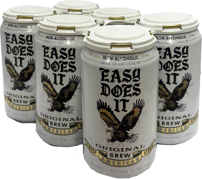 Easy Does It Amerian Style Brew N/A 6pk Cans