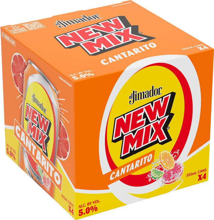 El Jimador New Mix Cantarito 4pk Cans