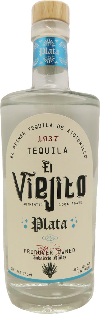 El Viejito Tequila Plata 750ml