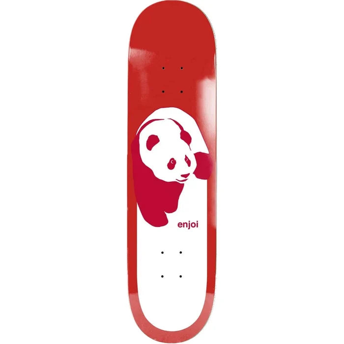 Enjoi Classic Panda Red Skateboard Deck
