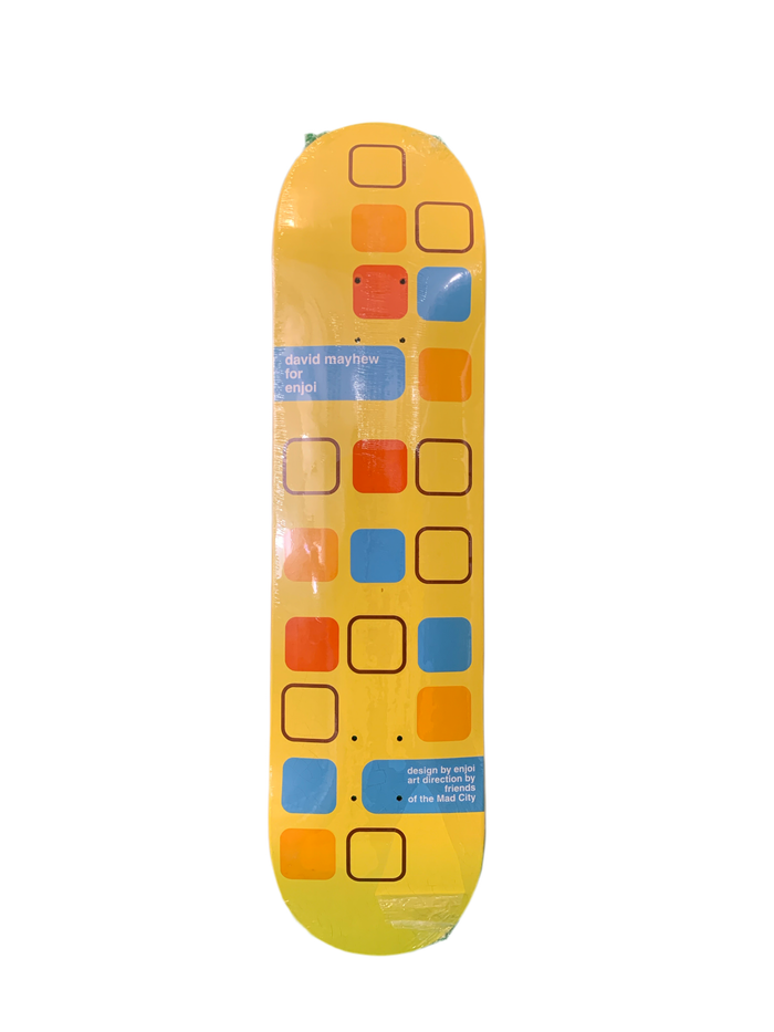 Enjoi David Mayhew Mad City Art 7.8" Classic Skateboard Deck