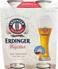 Erdinger Weissbier Hefeweizen 4pk 500ml Cans