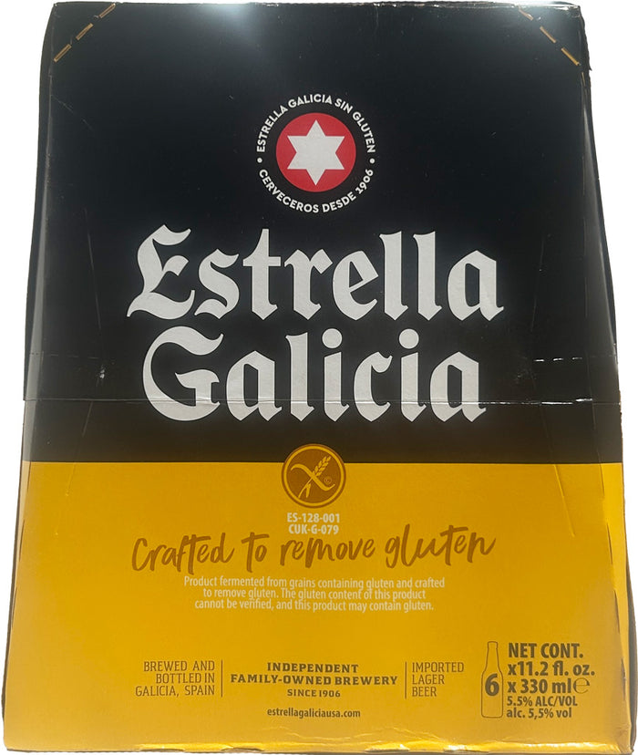 Estrella Galicia Gluten Removed 6pk Btls