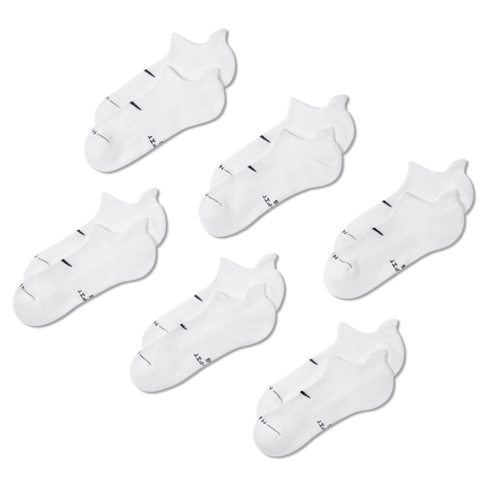 Nike Everyday Elevated White/Black No Show Socks (HQ8029-901)