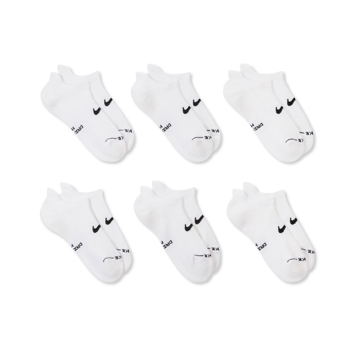 Nike Everyday Elevated White/Black No Show Socks (HQ8029-901)