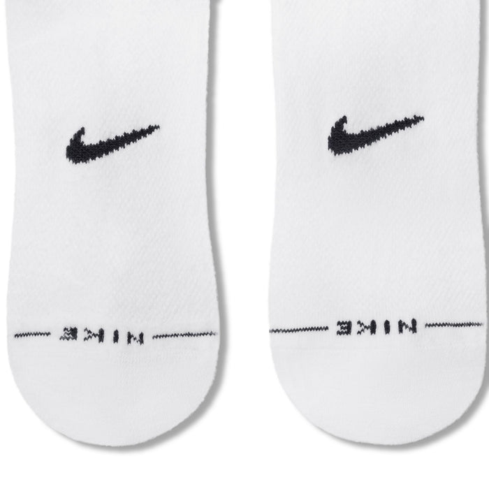 Nike Everyday Elevated White/Black No Show Socks (HQ8029-901)