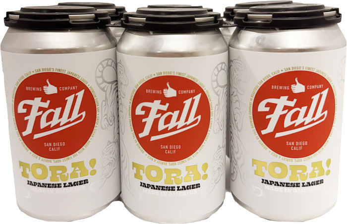 Fall Brewing Tora! Japanese Lager 6pk Cans