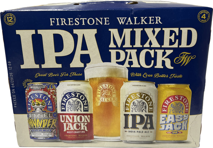 Firestone IPA Mixed 12pk Cans