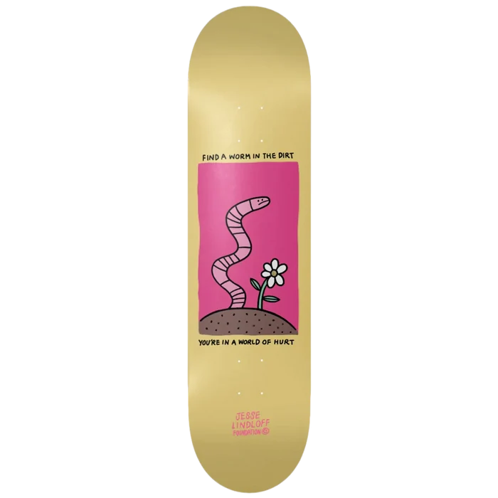 Foundation Jesse Lindloff Nature Rhymes 8.5" Skateboard Deck