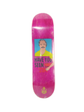 Friendship Jimmy Carlin Have You Seen Jim Pink Woodgrain Black Blue Size 8.25 Vintage NOS Deck