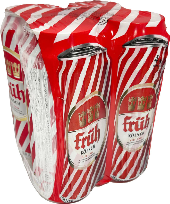 Fruh Kolsch 16oz 4pk Cans