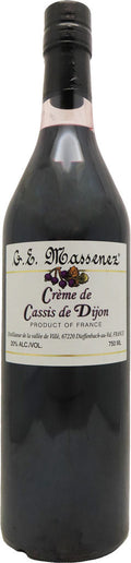 G.E. Massenez Creme De Cassis de Dijon 750ml