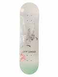 Geometric Jeff Lenoce Signed Guest Model 8.125" Classic Skateboard Deck