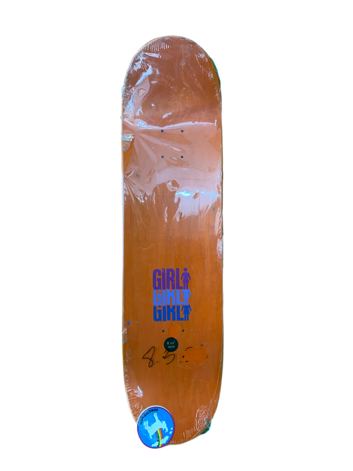 Girl Rick McCrank Blue/Purple 8.38" Classic Skateboard Deck