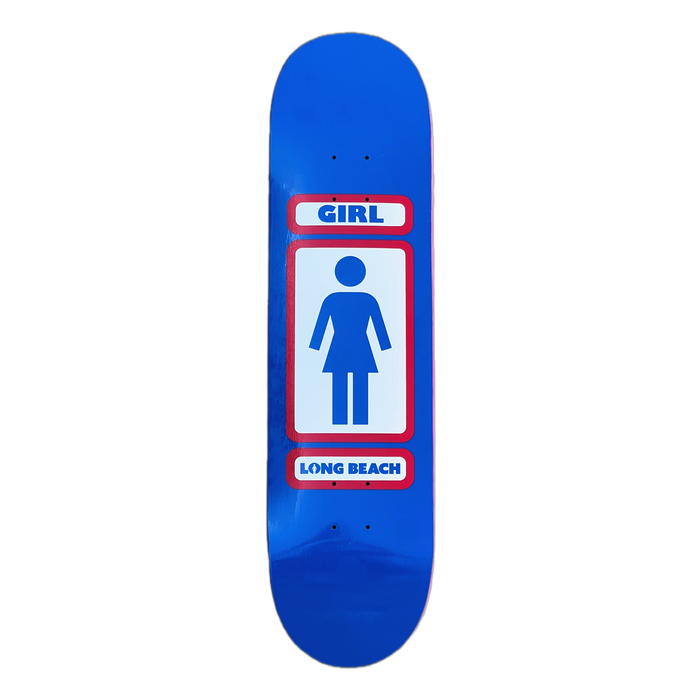 Girl x LB Skate We OG 93' Til Long Beach Pearl Blue Skateboard Deck