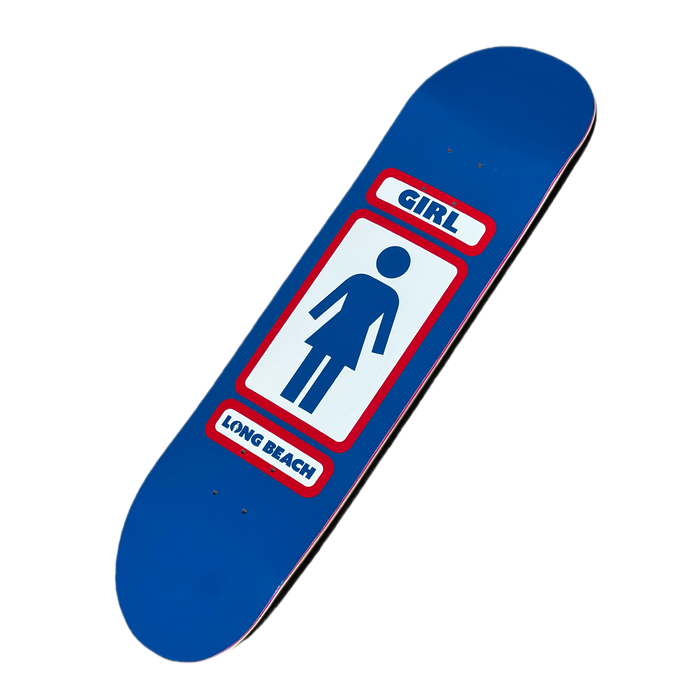 Girl x LB Skate We OG 93' Til Long Beach Pearl Blue Skateboard Deck