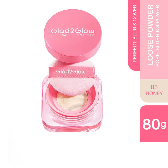 GLAD2GLOW - Perfect Blur & Cover Loose Powder