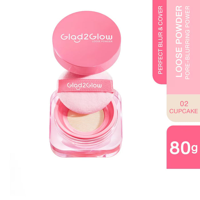 GLAD2GLOW - Perfect Blur & Cover Loose Powder