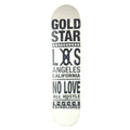Gold Star NO LOVE White/Black Size 7.45'' Vintage NOS Deck