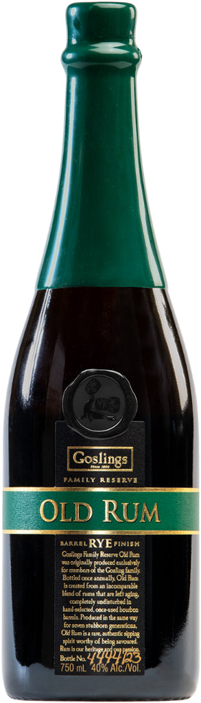 Gosling's Old Rum Barrel Rye Finish 750ml