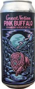 Great Notion Pink Buffalo Strawberry Peach Tart Ale 16oz Can