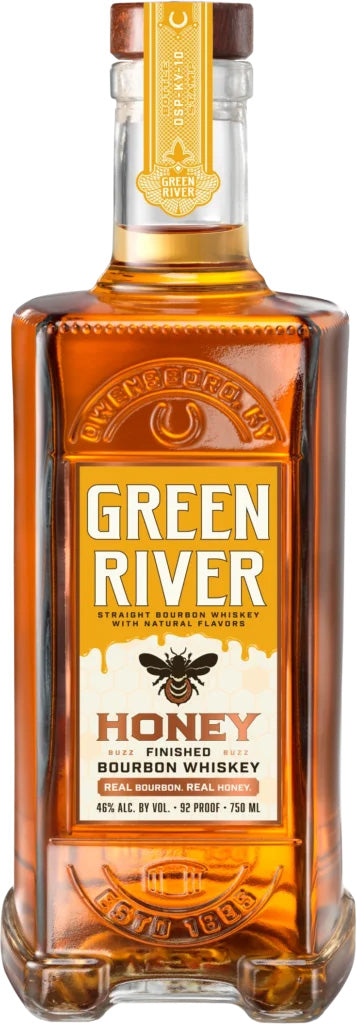 Green River Honey Finished Bourbon Whiskey 750ml