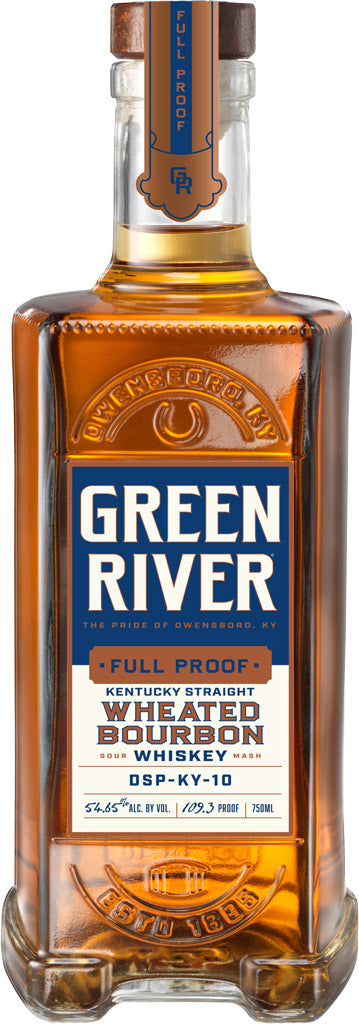 Green River Kentucky Wheated Bourbon Full Proof Whiskey 750ml