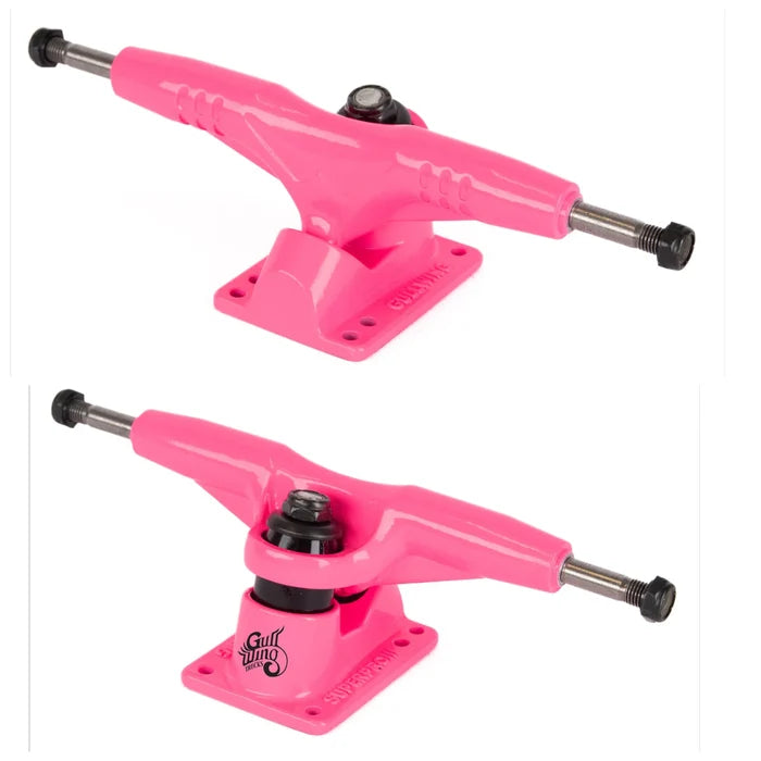 Gullwing Pro III Neon Pink 9.0" Skateboard Truck