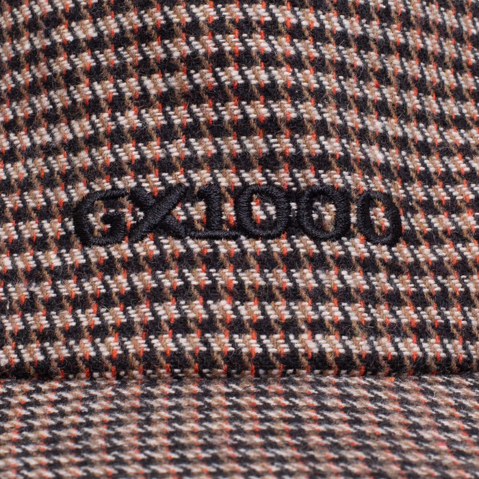 GX1000 Mini OG Logo Houndstooth Brown Black 5-Panel Snapback Hat