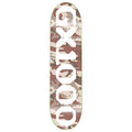 GX1000 OG Logo Camo White 8.375" Skateboard Deck