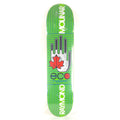 Habitat Raymond Molinar Eco Ply Hand Graphic Green Blue Multi Color Size 7.5" Skateboard Deck