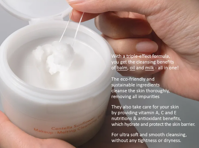 HARUHARU WONDER - Centella Sunflower Makeup-Melting Cleansing Balm