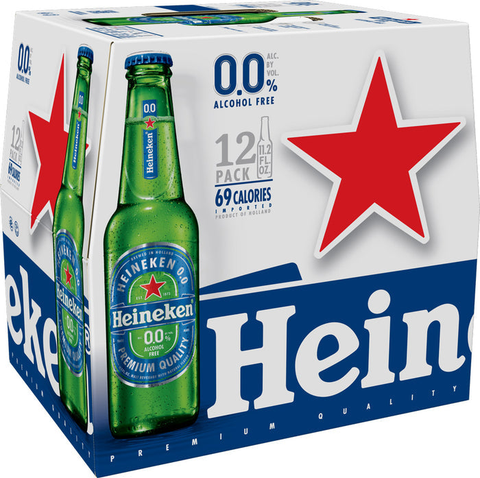 Heineken 0.0 Alcohol-Free Lager 12pk Btls