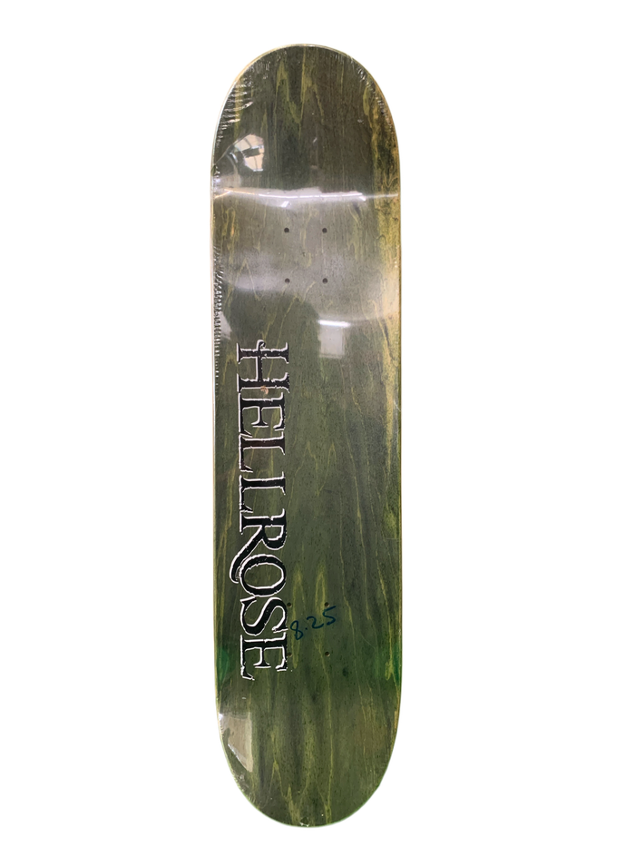 Hellrose Multi Script Team Deck 2005 8" Classic Skateboard Deck