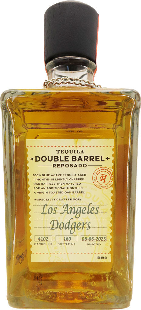 Herradura Reposado Double Barrel LA Dodgers Edition 750ml