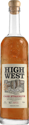 High West Cask Strength Straight Bourbon Whiskey 750ml