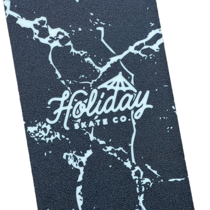 Holiday Crackle Logo Clear Graphic Griptape
